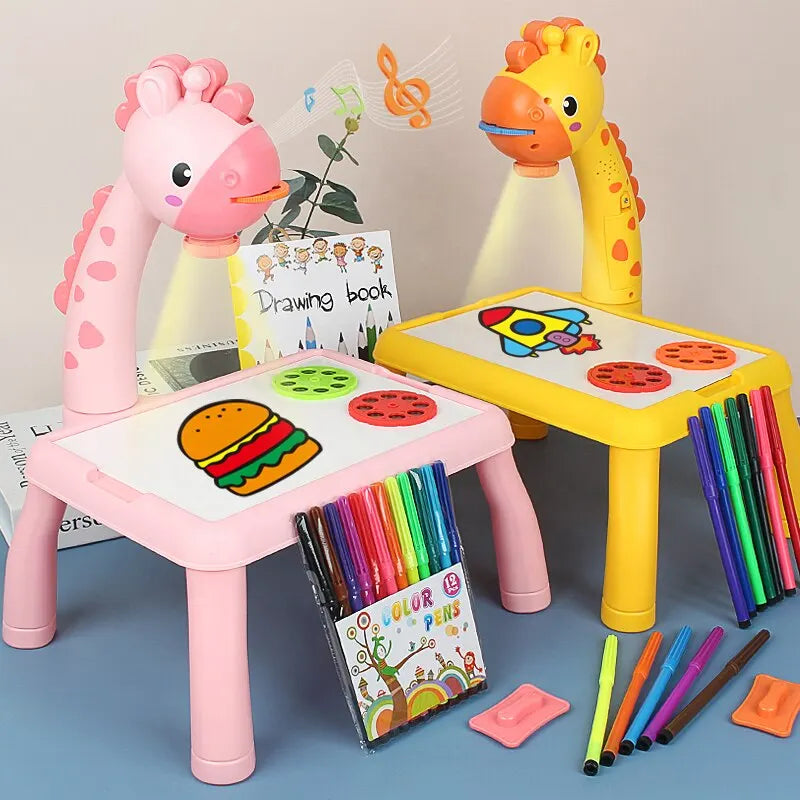 Mesa Projetora Infantil - Girafinha Tata