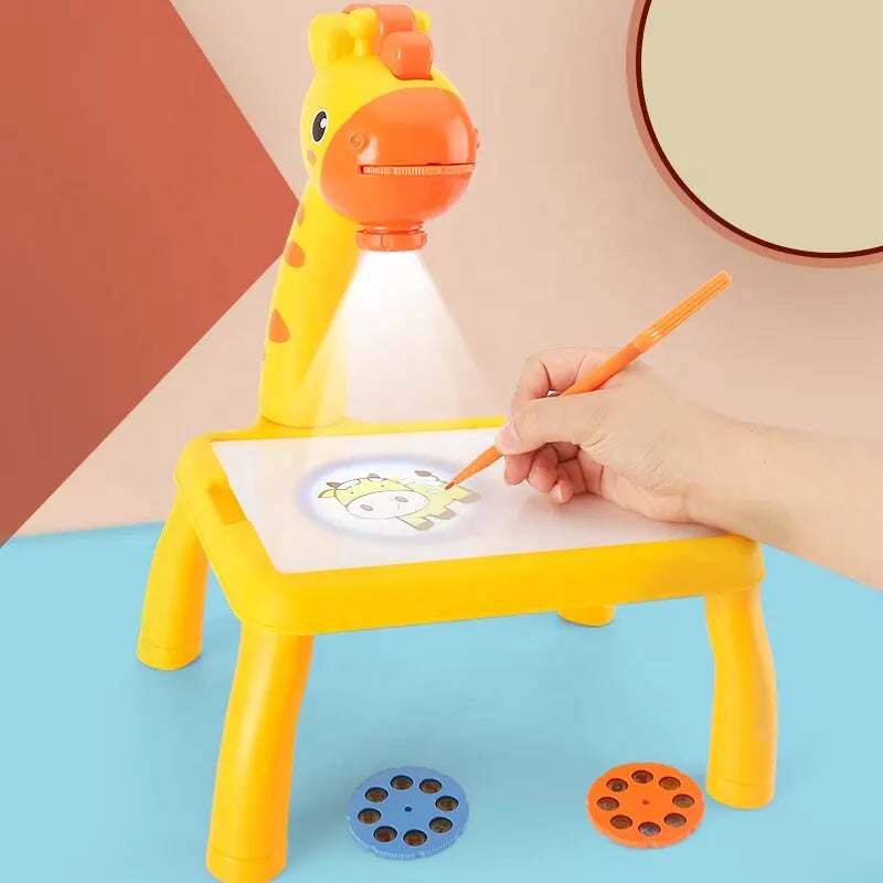 Mesa Projetora Infantil - Girafinha Tata